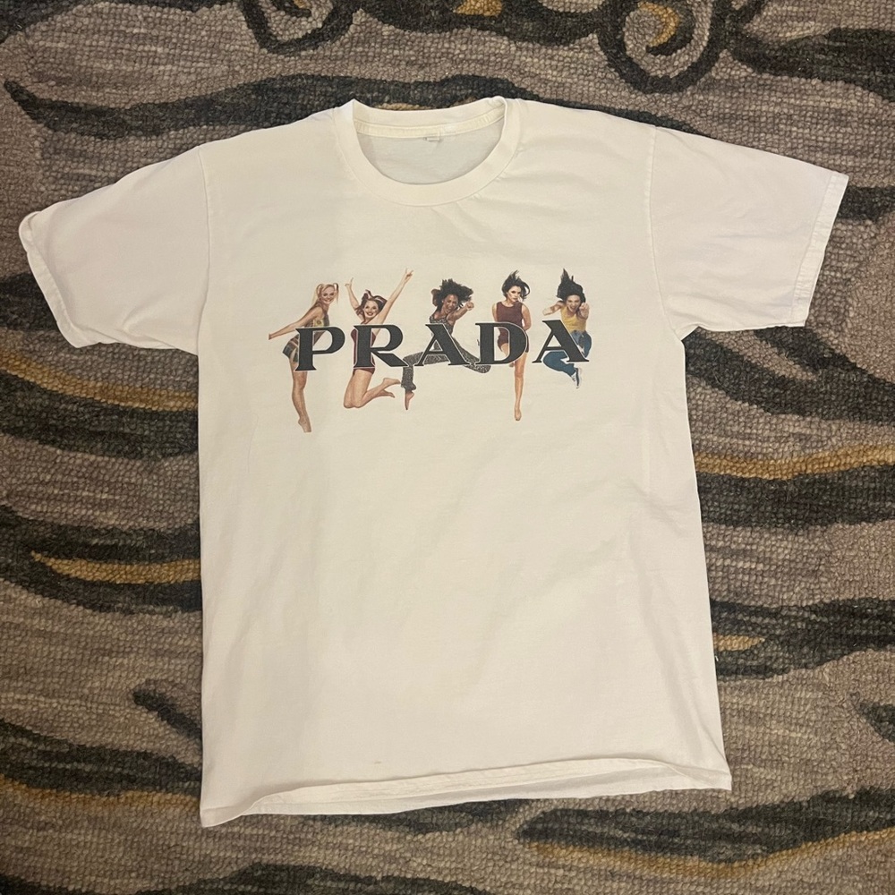 spice girls “prada” tshirt